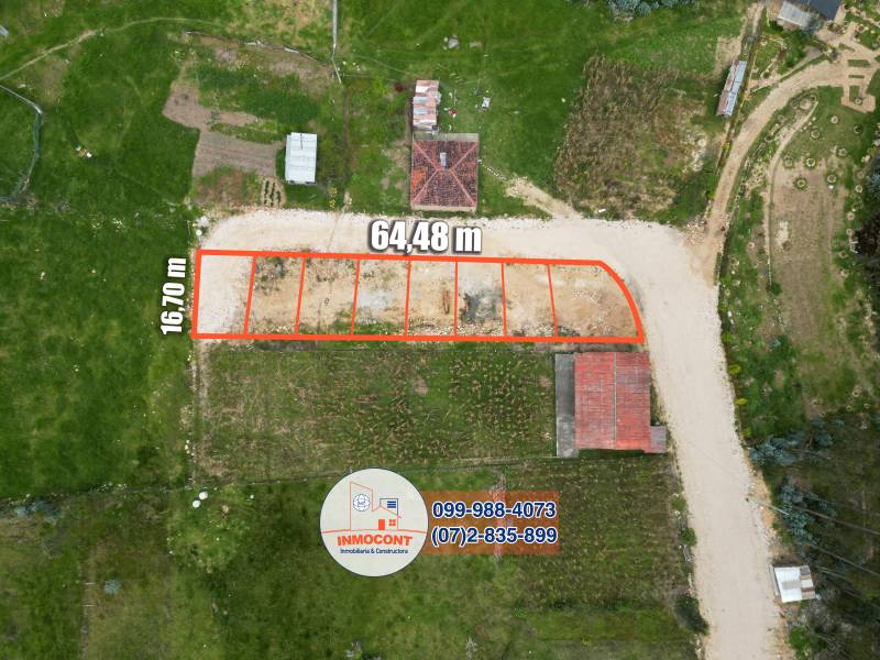 T384 Terreno plano listo para construcción de venta